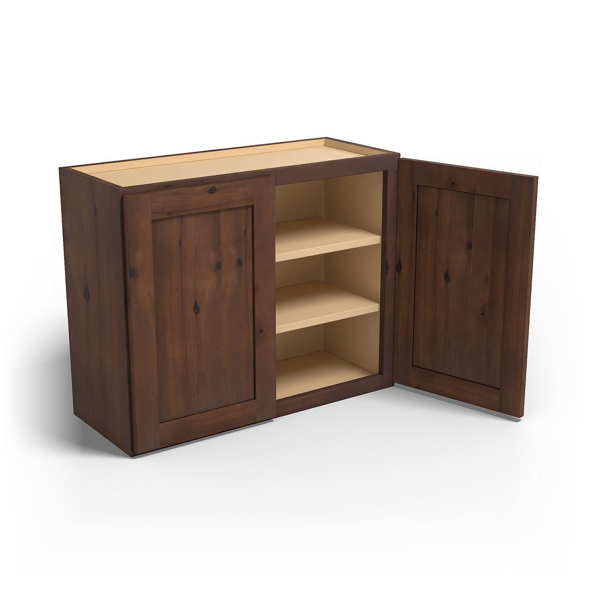 Special Order - 30" x 24" Wall Cabinet Rustic Walnut - W3024 GHI Rustic Walnut Special Order SPRWS Upper Wall Cabinets Wall Cabinets