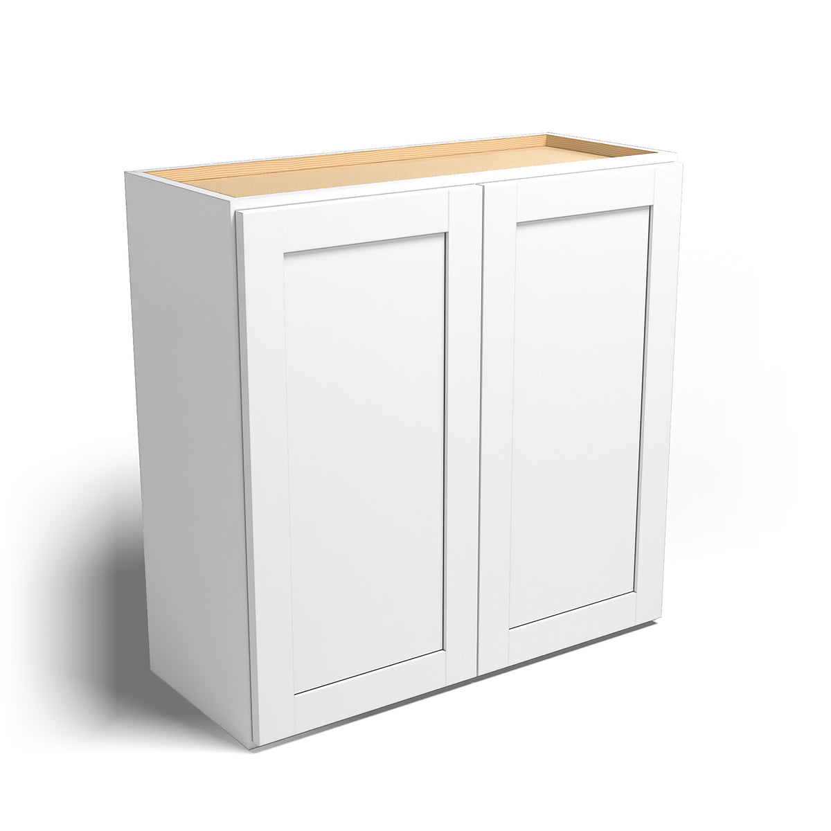 Special Order - 30" x 30" Wall Cabinet Arcadia White Shaker - W3030 30" Wall Cabinets Arcadia White GHI SPACW Special Order Wall Cabinets