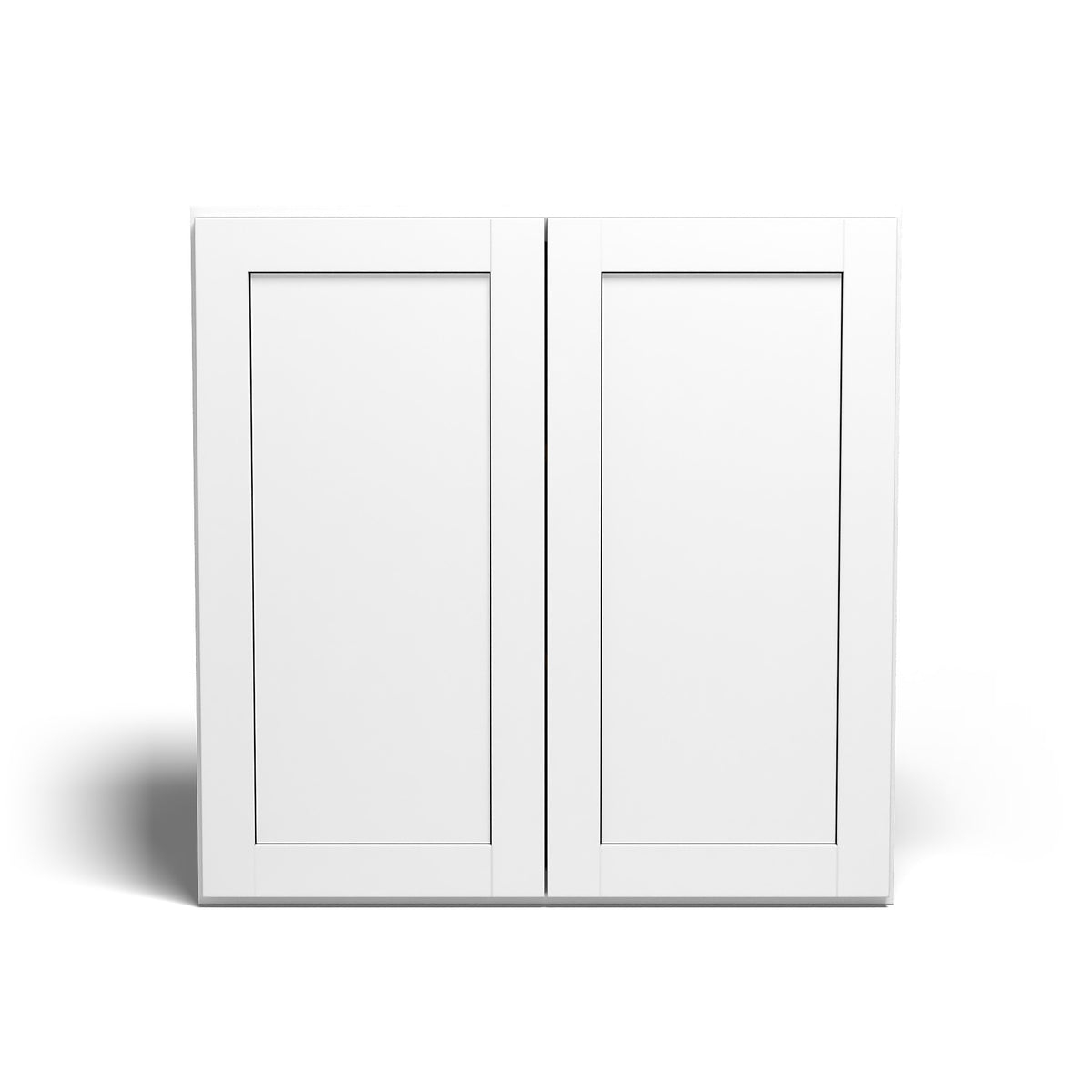 Special Order - 30" x 30" Wall Cabinet Arcadia White Shaker - W3030 30" Wall Cabinets Arcadia White GHI SPACW Special Order Wall Cabinets