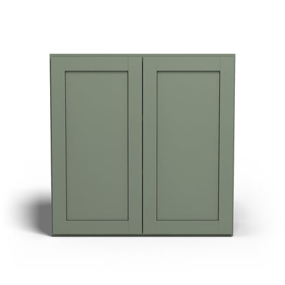 Special Order - 30" x 30" Wall Cabinet Forest Green - W3030