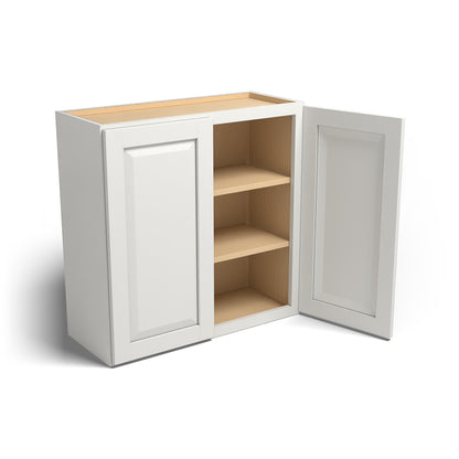 Special Order - 30" x 30" Wall Cabinet Newport White - W3030 30" Wall Cabinets GHI Newport White Special Order SPNPW Wall Cabinets