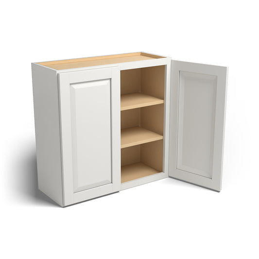 Special Order - 30" x 30" Wall Cabinet Newport White - W3030 30" Wall Cabinets GHI Newport White Special Order SPNPW Wall Cabinets