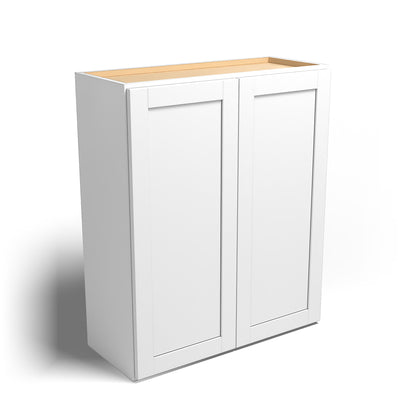 Special Order - 30" x 36" Wall Cabinet Arcadia White Shaker - W3036 36" Wall Cabinets Arcadia White GHI SPACW Special Order Wall Cabinets
