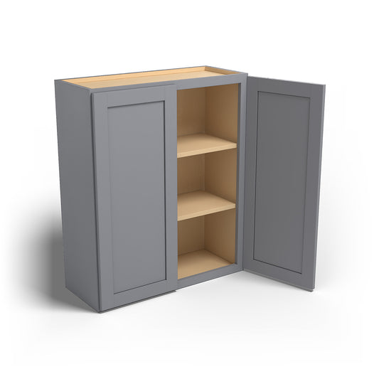 Special Order - 30" x 36" Wall Cabinet Pacific Gray - W3036 36" Wall Cabinets GHI Pacific Gray Special Order SPPGS Wall Cabinets