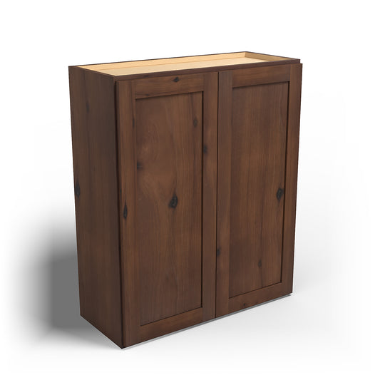 Special Order - 30" x 36" Wall Cabinet Rustic Walnut - W3036 36" Wall Cabinets GHI Rustic Walnut Special Order SPRWS Wall Cabinets