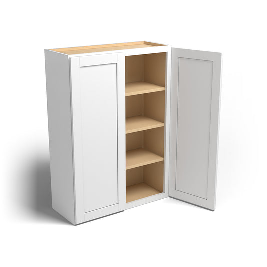 Special Order - 30" x 42" Wall Cabinet Arcadia White Shaker - W3042 42" Wall Cabinets Arcadia White GHI SPACW Special Order Wall Cabinets