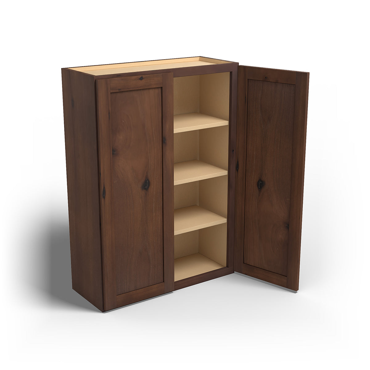 Special Order - 30" x 42" Wall Cabinet Rustic Walnut - W3042 42" Wall Cabinets GHI Rustic Walnut Special Order SPRWS Wall Cabinets