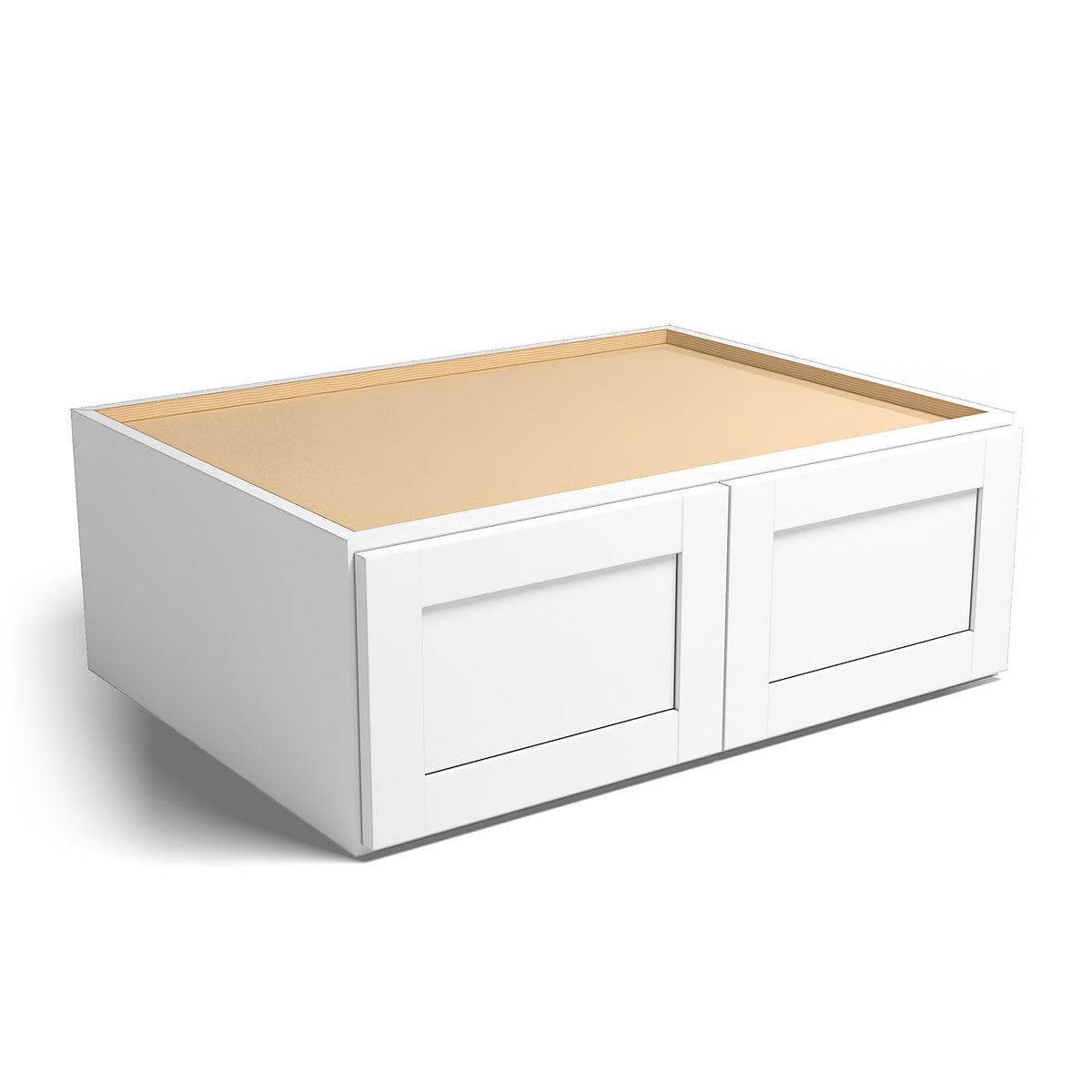 Special Order - 33" x 12" x 24" Wall Cabinet Arcadia White Shaker - W331224 Arcadia White GHI SPACW Special Order Upper Wall Cabinets Wall Cabinets