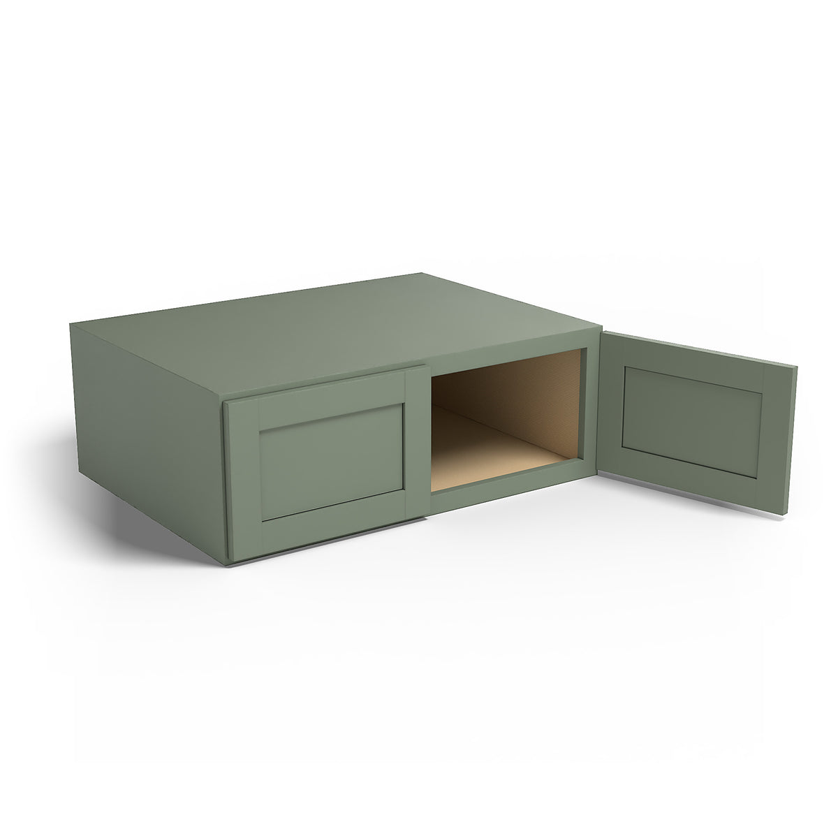 Special Order - 33" x 12" x 24" Wall Cabinet Forest Green - W331224