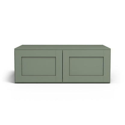 Special Order - 33" x 12" x 24" Wall Cabinet Forest Green - W331224