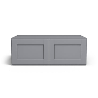 Special Order - 33" x 12" x 24" Wall Cabinet Pacific Gray - W331224 GHI Pacific Gray Special Order SPPGS Upper Wall Cabinets Wall Cabinets