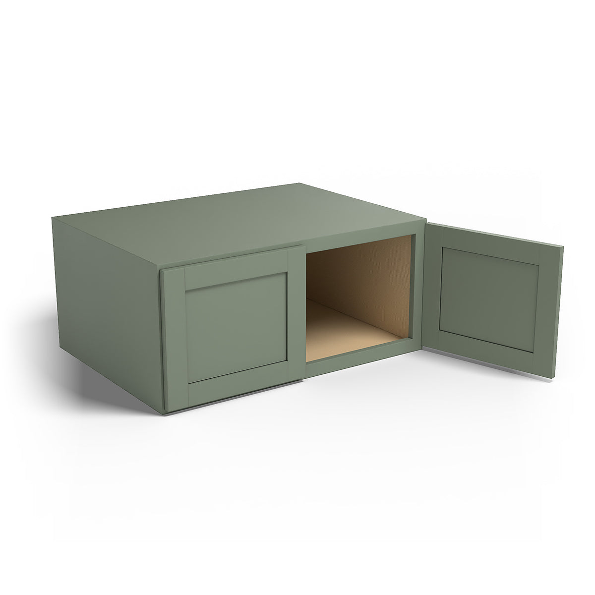 Special Order - 33" x 15" x 24" Wall Cabinet Forest Green - W331524
