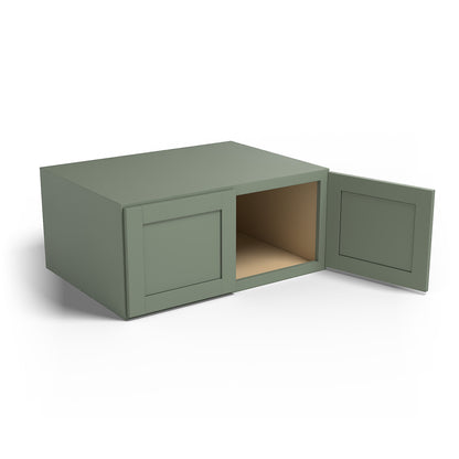 Special Order - 33" x 15" x 24" Wall Cabinet Forest Green - W331524