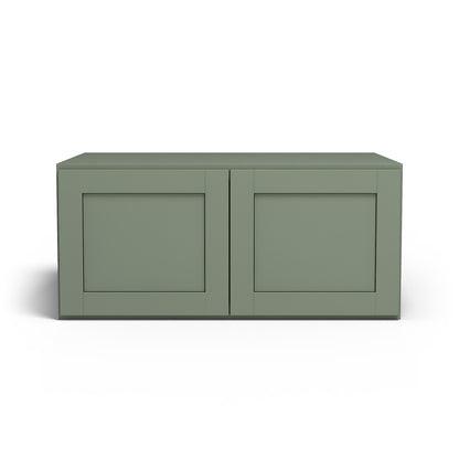 Special Order - 33" x 15" x 24" Wall Cabinet Forest Green - W331524