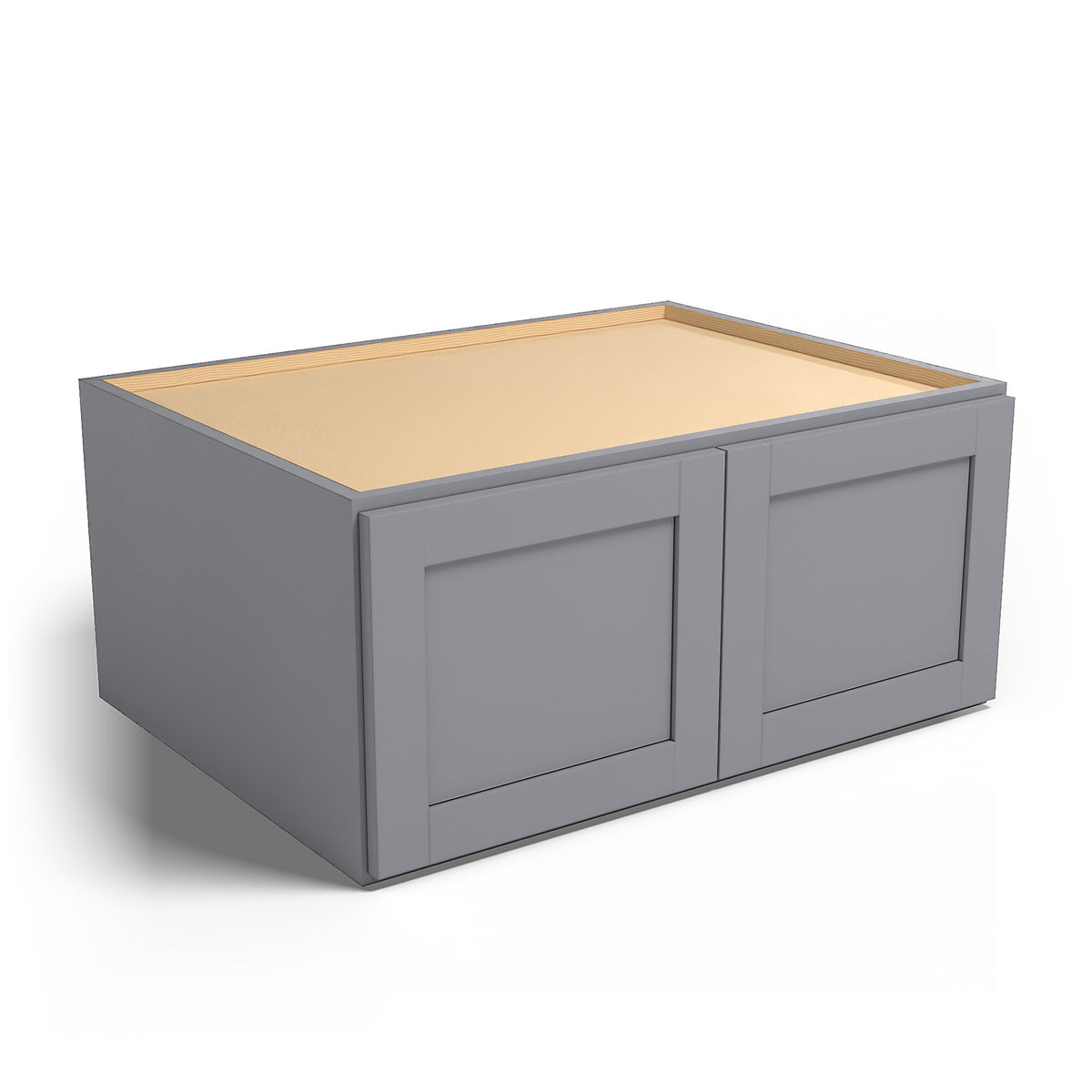 Special Order - 33" x 15" x 24" Wall Cabinet Pacific Gray - W331524 GHI Pacific Gray Special Order SPPGS Upper Wall Cabinets Wall Cabinets