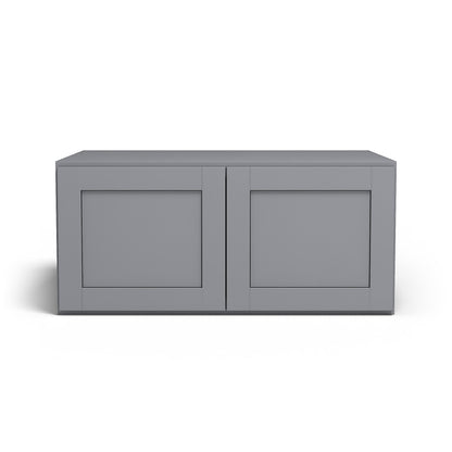 Special Order - 33" x 15" x 24" Wall Cabinet Pacific Gray - W331524 GHI Pacific Gray Special Order SPPGS Upper Wall Cabinets Wall Cabinets