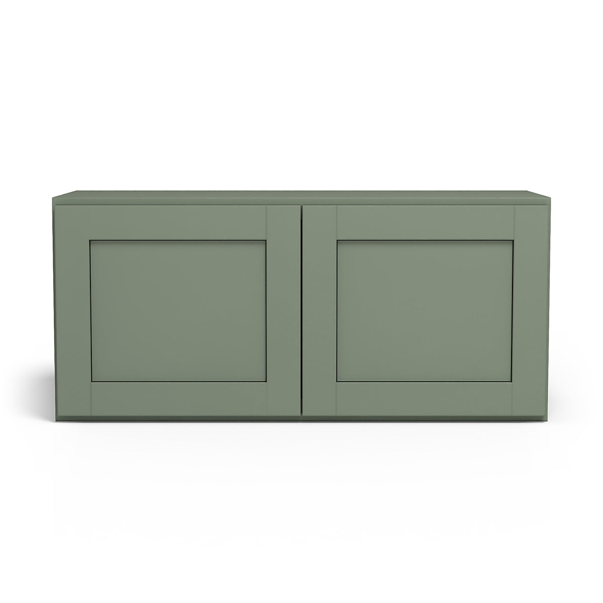 Special Order - 33" x 15" Wall Cabinet Forest Green - W3315