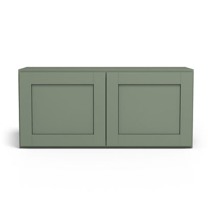 Special Order - 33" x 15" Wall Cabinet Forest Green - W3315