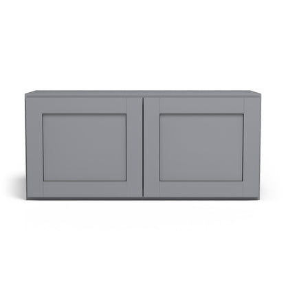 Special Order - 33" x 15" Wall Cabinet Pacific Gray - W3315 GHI Pacific Gray Special Order SPPGS Upper Wall Cabinets Wall Cabinets