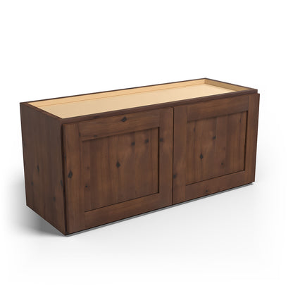 Special Order - 33" x 15" Wall Cabinet Rustic Walnut - W3315 GHI Rustic Walnut Special Order SPRWS Upper Wall Cabinets Wall Cabinets