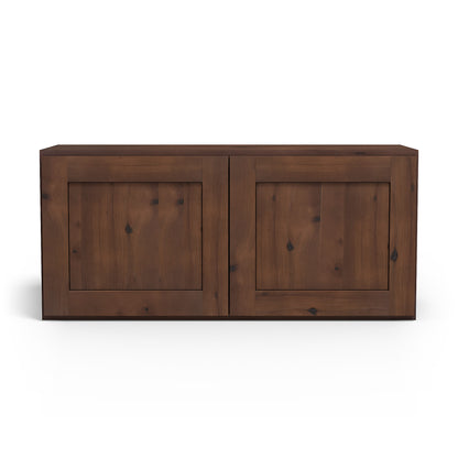 Special Order - 33" x 15" Wall Cabinet Rustic Walnut - W3315 GHI Rustic Walnut Special Order SPRWS Upper Wall Cabinets Wall Cabinets