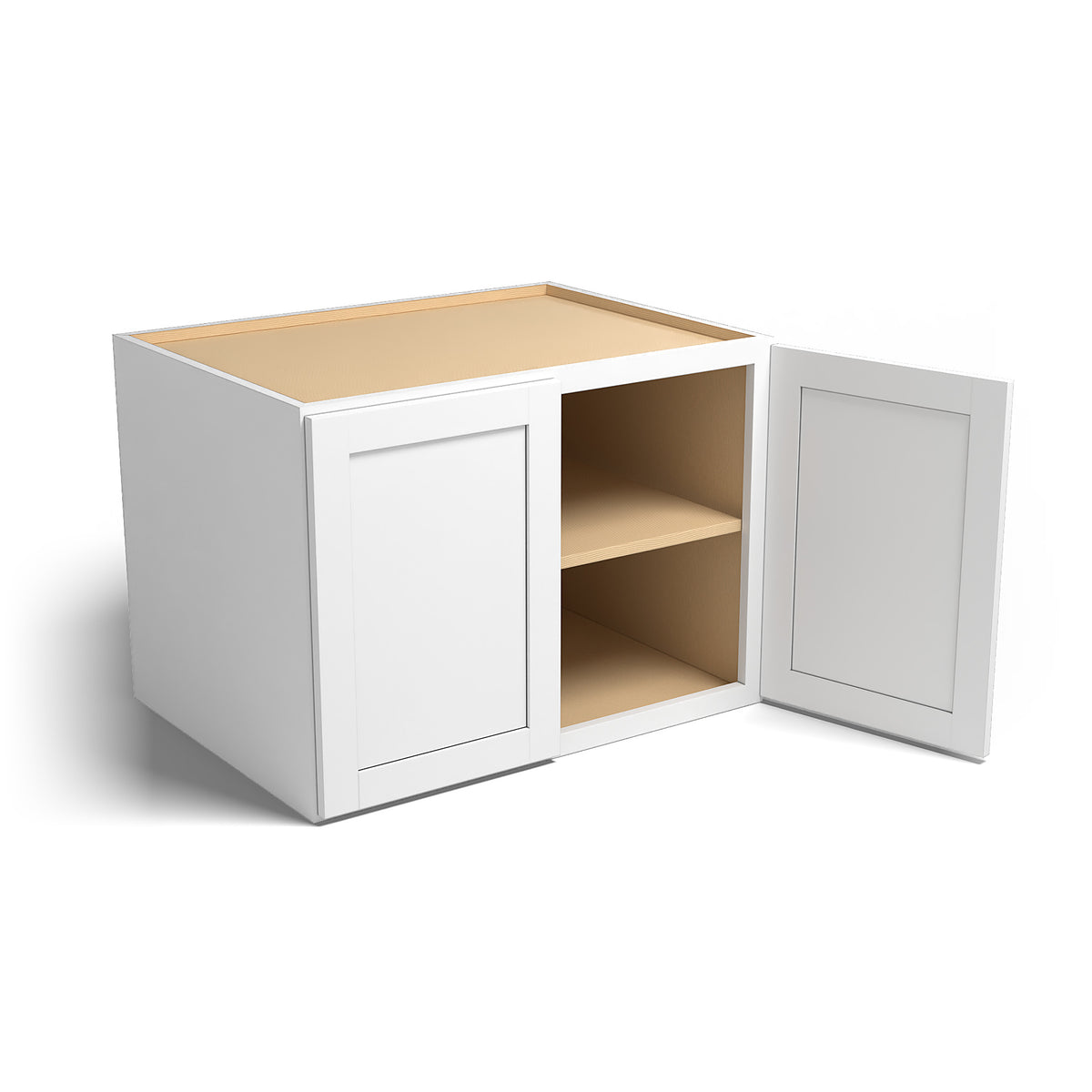 Special Order - 33" x 24" x 24" Wall Cabinet Arcadia White Shaker - W332424 Arcadia White GHI SPACW Special Order Upper Wall Cabinets Wall Cabinets