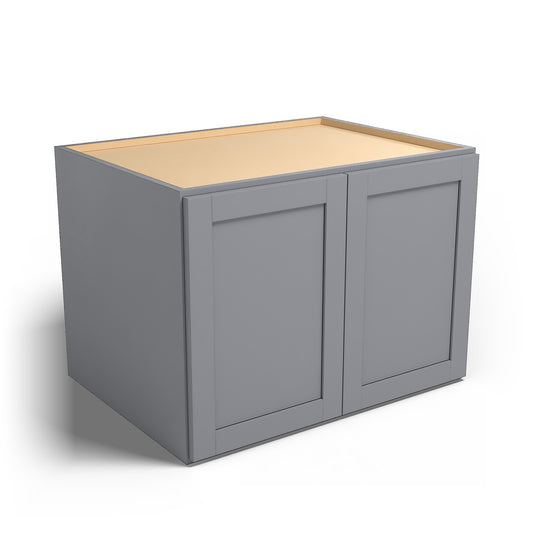 Special Order - 33" x 24" x 24" Wall Cabinet Pacific Gray - W332424 GHI Pacific Gray Special Order SPPGS Upper Wall Cabinets Wall Cabinets