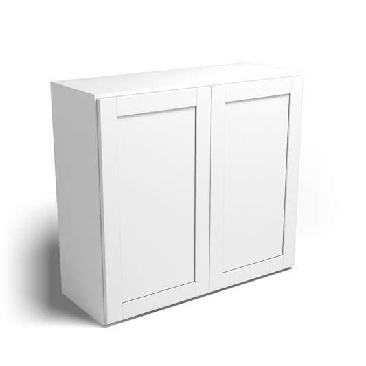 33" x 30" Wall Cabinet Arcadia White Shaker - W3330