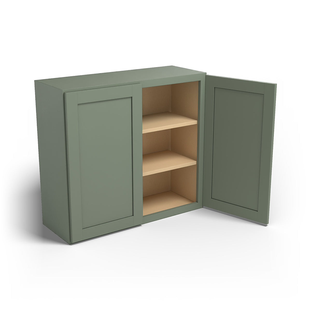 Special Order - 33" x 30" Wall Cabinet Forest Green - W3330