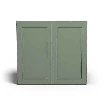 Special Order - 33" x 30" Wall Cabinet Forest Green - W3330