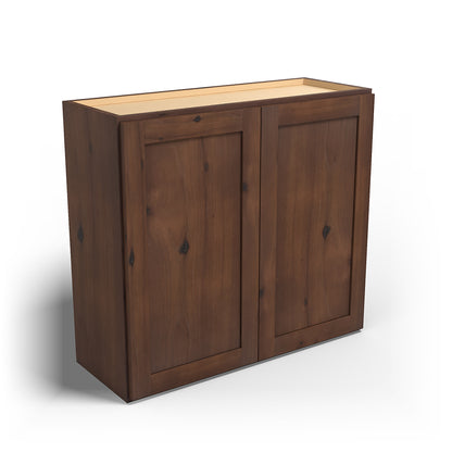 Special Order - 33" x 30" Wall Cabinet Rustic Walnut - W3330 30" Wall Cabinets GHI Rustic Walnut Special Order SPRWS Wall Cabinets