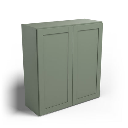 Special Order - 33" x 36" Wall Cabinet Forest Green - W3336