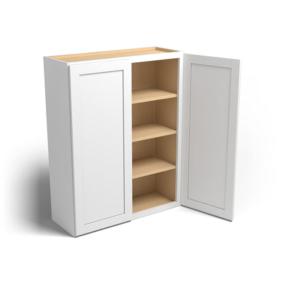 Special Order - 33" x 42" Wall Cabinet Arcadia White Shaker - W3342 42" Wall Cabinets Arcadia White GHI SPACW Special Order Wall Cabinets