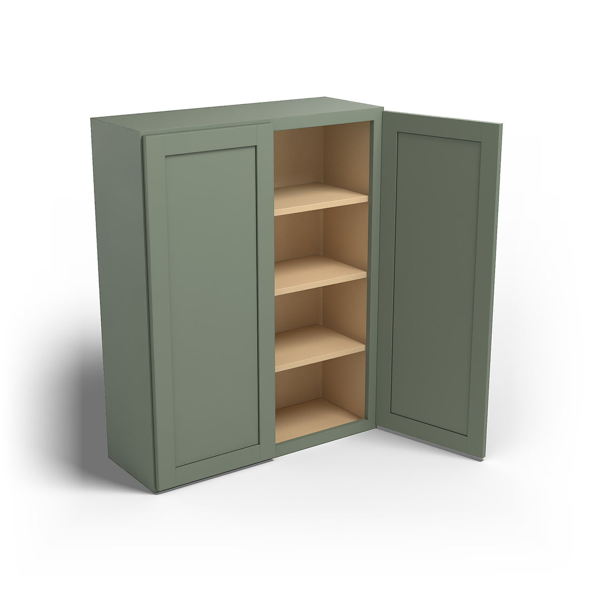 Special Order - 33" x 42" Wall Cabinet Forest Green - W3342