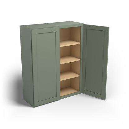 Special Order - 33" x 42" Wall Cabinet Forest Green - W3342