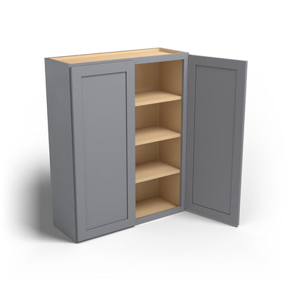 Special Order - 33" x 42" Wall Cabinet Pacific Gray - W3342 42" Wall Cabinets GHI Pacific Gray Special Order SPPGS Wall Cabinets