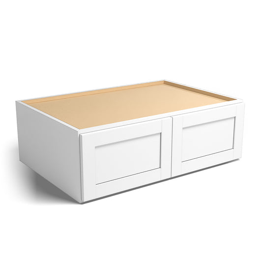 Special Order - 36" x 12" x 24" Wall Cabinet Arcadia White Shaker - W361224 Arcadia White GHI SPACW Special Order Upper Wall Cabinets Wall Cabinets