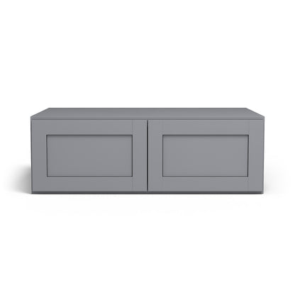 Special Order - 36" x 12" x 24" Wall Cabinet Pacific Gray - W361224 GHI Pacific Gray Special Order SPPGS Upper Wall Cabinets Wall Cabinets