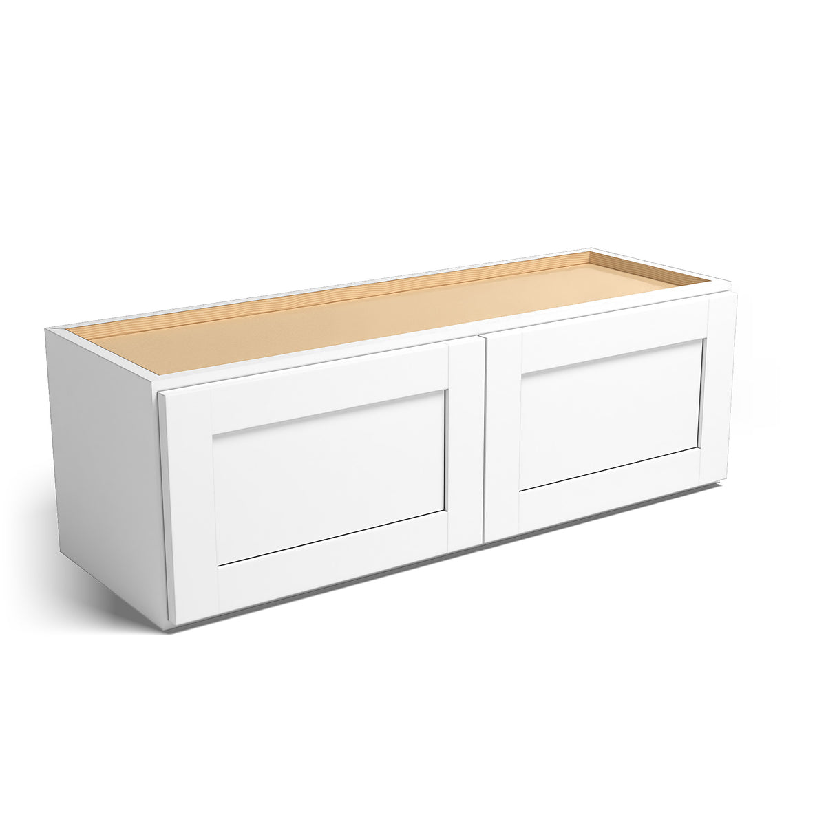 Special Order - 36" x 12" Wall Cabinet Arcadia White Shaker - W3612 Arcadia White GHI SPACW Special Order Upper Wall Cabinets Wall Cabinets
