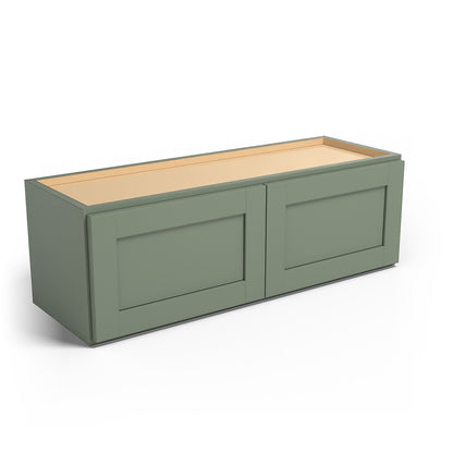 Special Order - 36" x 12" Wall Cabinet Forest Green - W3612 Forest Green GHI Special Order SPFRG Upper Wall Cabinets Wall Cabinets