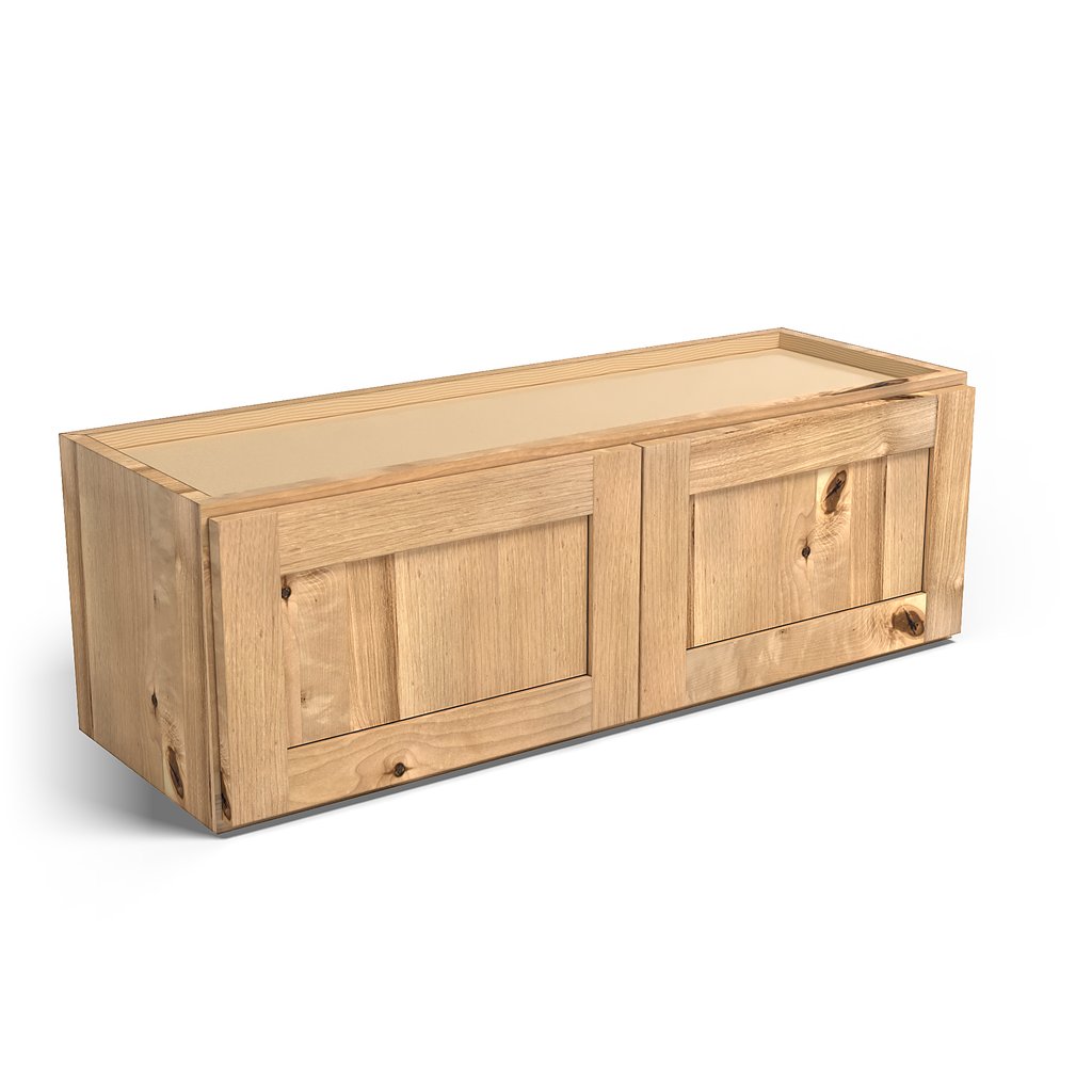 Special Order - 36" x 12" Wall Cabinet Frontier Shaker - W3612 Frontier Shaker GHI Special Order SPFTS Upper Wall Cabinets Wall Cabinets