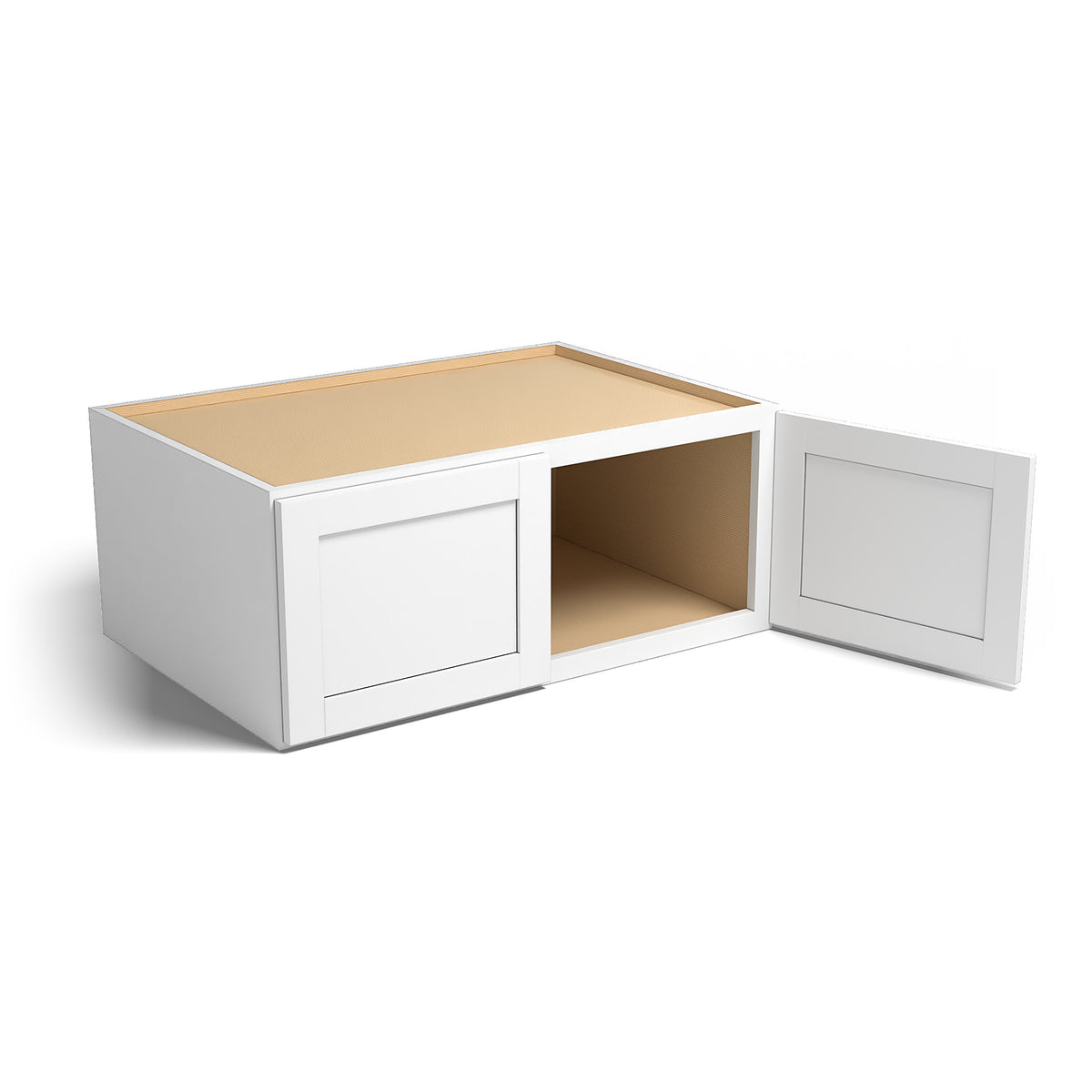 Special Order - 36" x 15" x 24" Wall Cabinet Arcadia White Shaker - W361524 Arcadia White GHI SPACW Special Order Upper Wall Cabinets Wall Cabinets