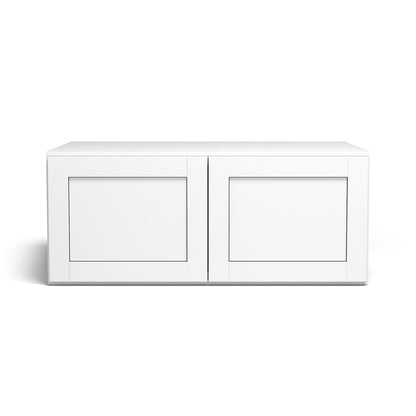 Special Order - 36" x 15" x 24" Wall Cabinet Arcadia White Shaker - W361524 Arcadia White GHI SPACW Special Order Upper Wall Cabinets Wall Cabinets
