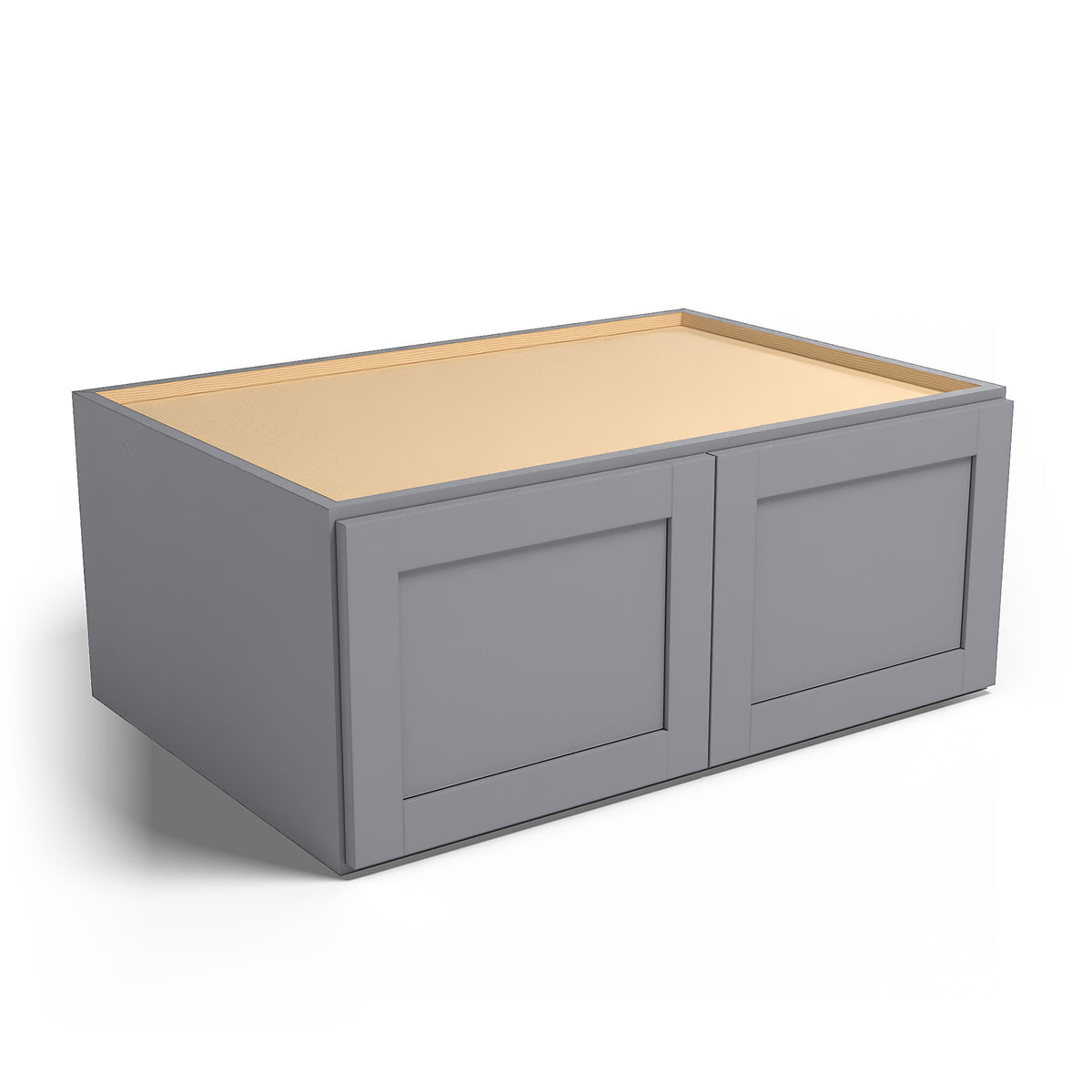 Special Order - 36" x 15" x 24" Wall Cabinet Pacific Gray - W361524 GHI Pacific Gray Special Order SPPGS Upper Wall Cabinets Wall Cabinets