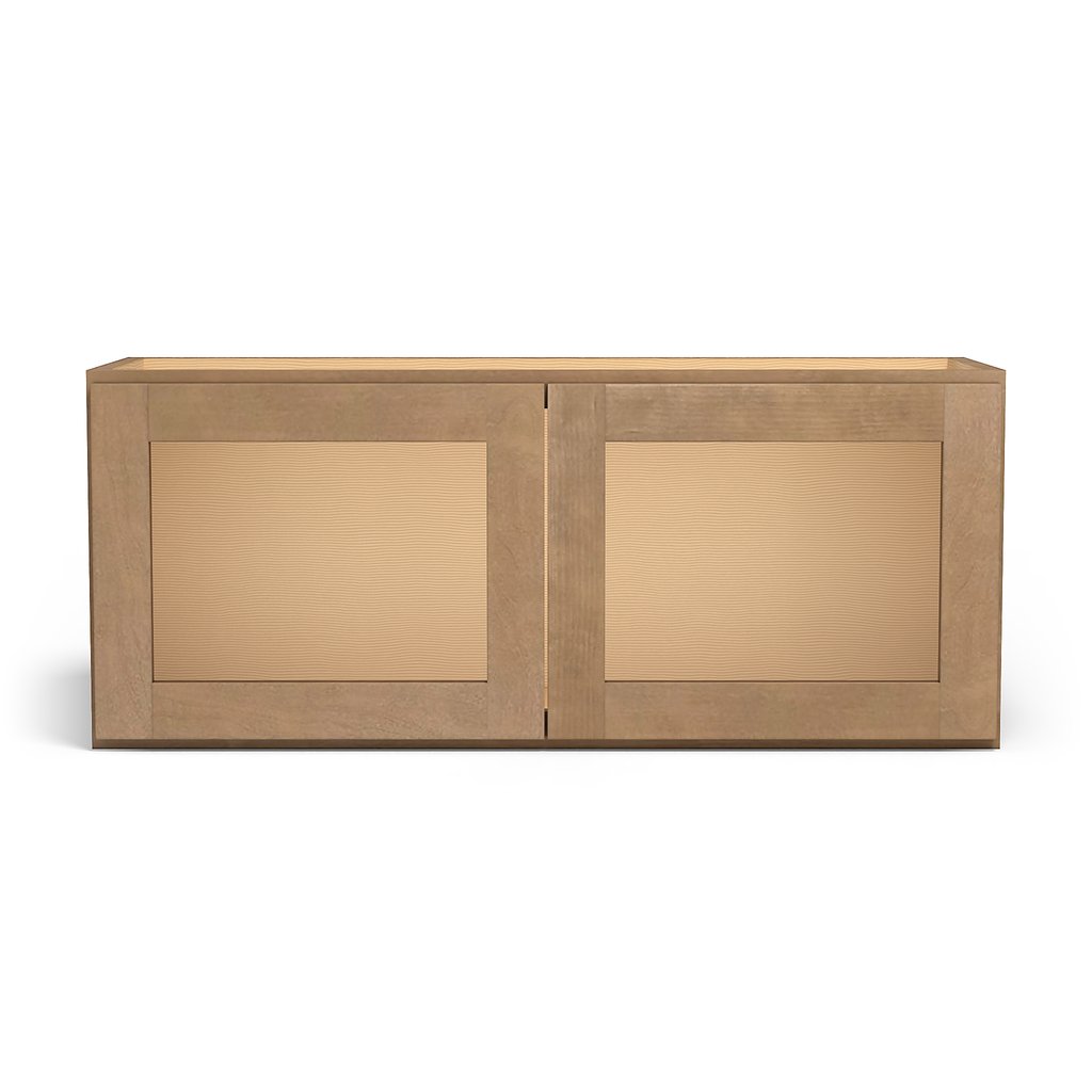 Special Order - 36" x 15" Wall Cabinet with Acrylic Mullion Doors Sonona Sand - W3615GMD GHI Sonona Sand Special Order SPSNS Upper Wall Cabinets Wall Cabinets