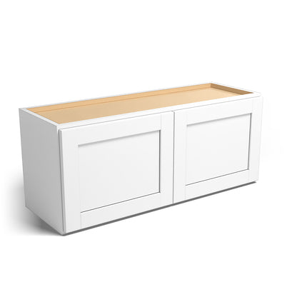 Special Order - 36" x 15" Wall Cabinet Arcadia White Shaker - W3615 Arcadia White GHI SPACW Special Order Upper Wall Cabinets Wall Cabinets