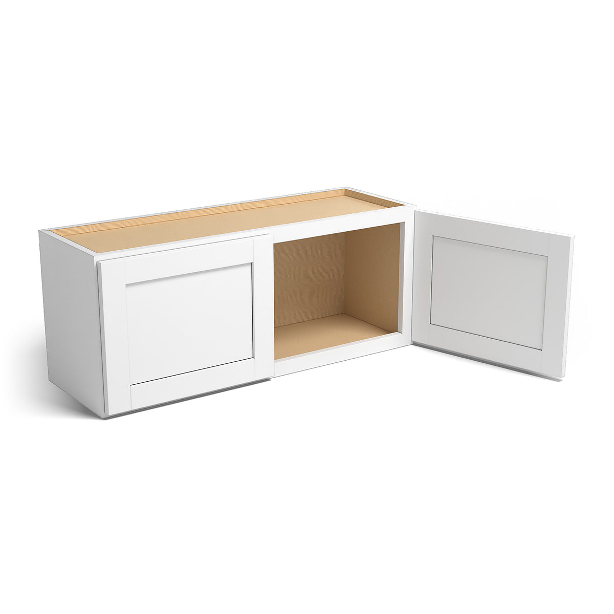 36" x 15" Wall Cabinet Arcadia White Shaker - W3615 Arcadia White GHI-INSTORE Upper Wall Cabinets Wall Cabinets