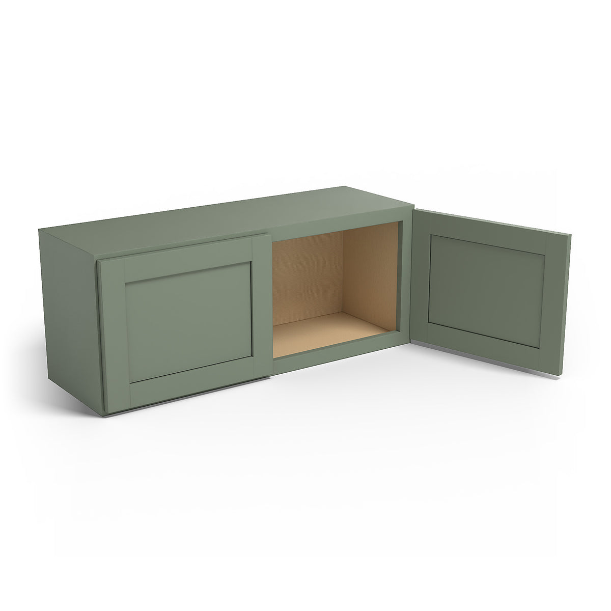 Special Order - 36" x 15" Wall Cabinet Forest Green - W3615