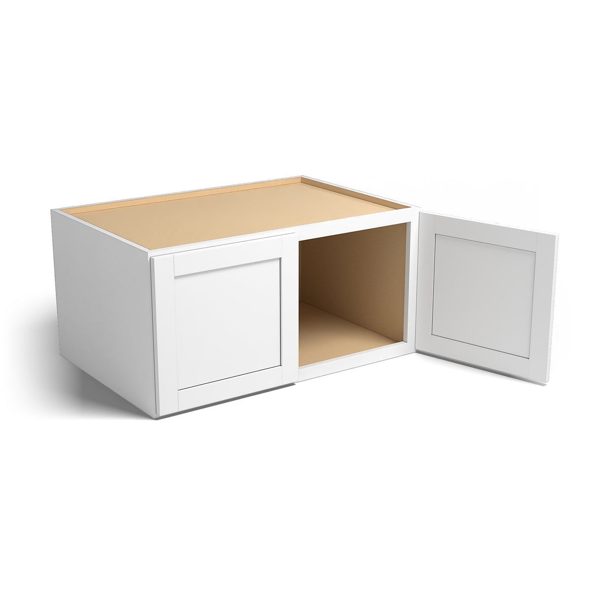 Special Order - 36" x 18" X 24" Wall Cabinet Arcadia White Shaker - W361824 Arcadia White GHI SPACW Special Order Upper Wall Cabinets Wall Cabinets