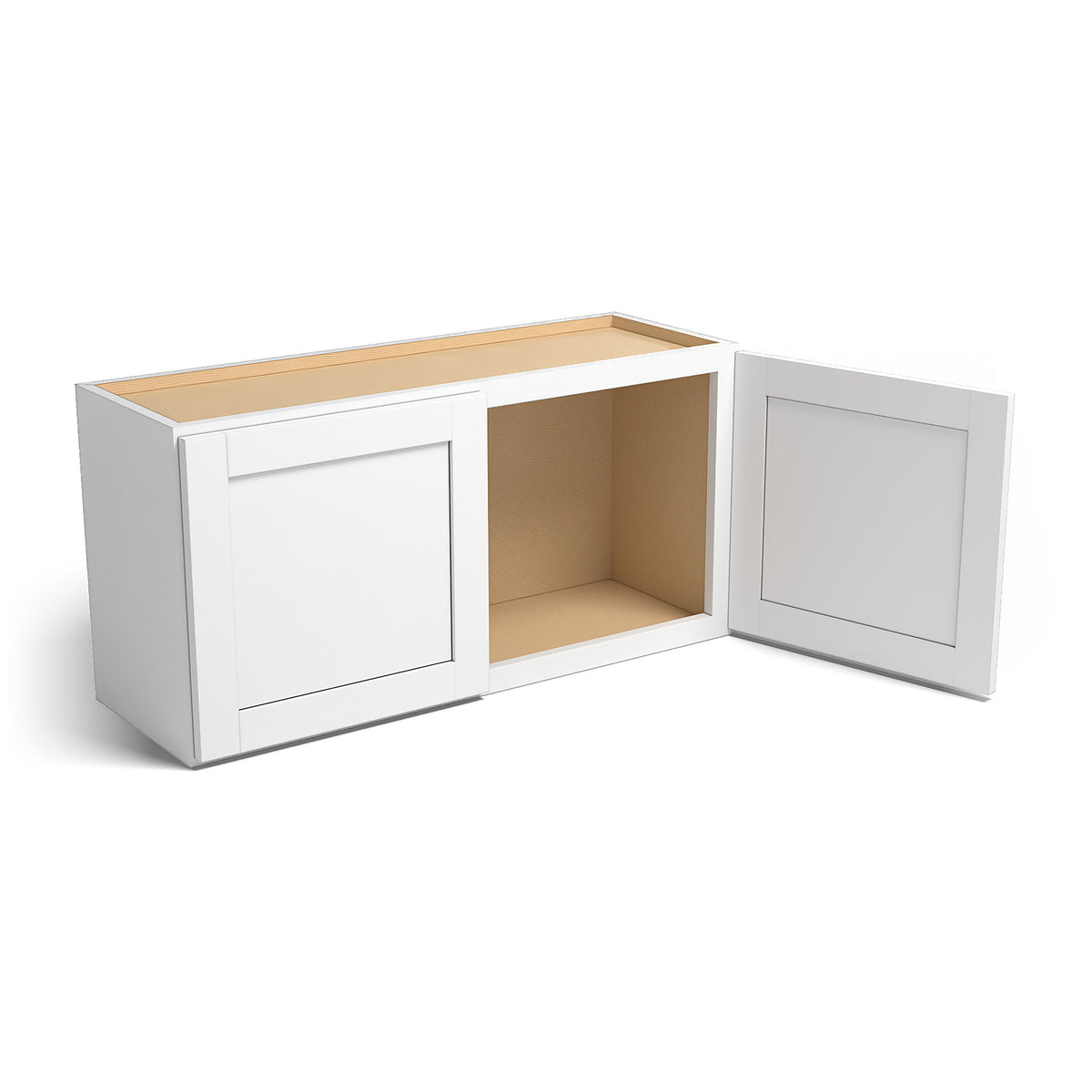 Special Order - 36" x 18" Wall Cabinet Arcadia White Shaker - W3618 Arcadia White GHI SPACW Special Order Upper Wall Cabinets Wall Cabinets